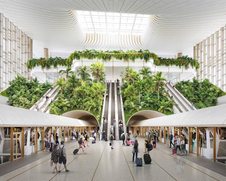 MRT at Changi Airport T5 to be an interchange station linking TEL and CRL