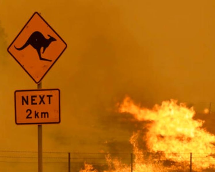 Australia sweltered through its 4th-hottest year in 2020 