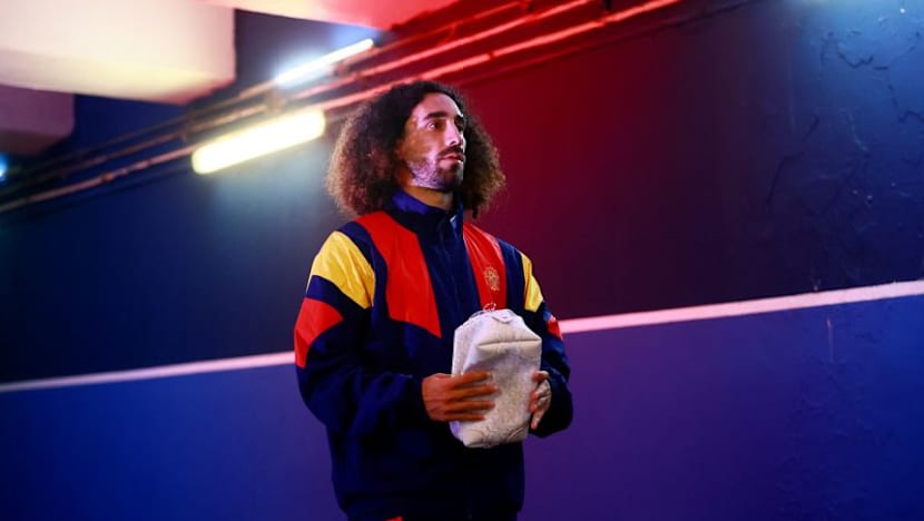 Cucurella hopes his wife's pyjama top will be his lucky charm at World Cup