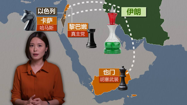 焦点分析 | 中东冲突背后棋局 三线围困以色列