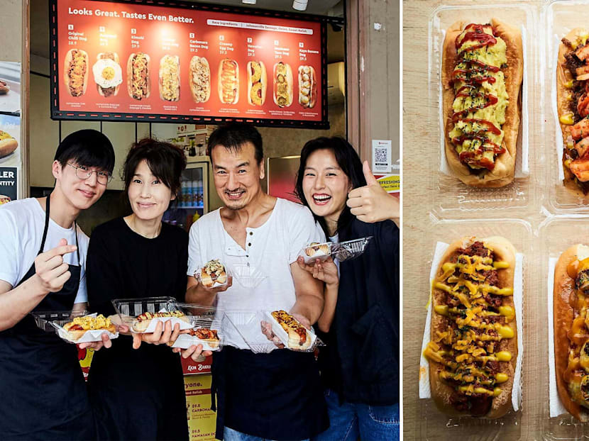 Cool Korean Family With JJ Lin Lookalike Son Sells Fun Fusion Hotdogs In Chinatown