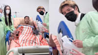 Blackie Chen Apologises For Breaking Hospital Rules With ICU Photo, Which Also Showed Wang Leehom Holding A Urinal