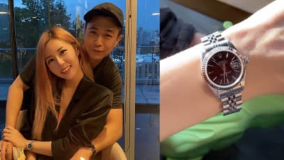 Ah Boys To Men Star Maxi Lim’s 1st Wedding Anniversary Gift To His Wife Was A S$11K Rolex