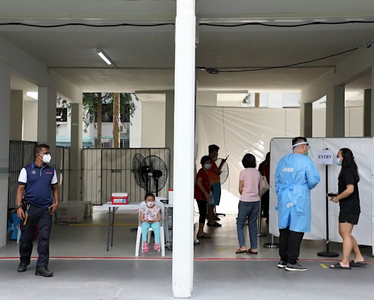 1 Covid-19 case found from mass testing of Blocks 501 and 507 Hougang Ave 8