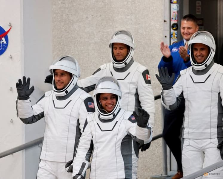 SpaceX launches 13th long-duration astronaut crew to International Space Station