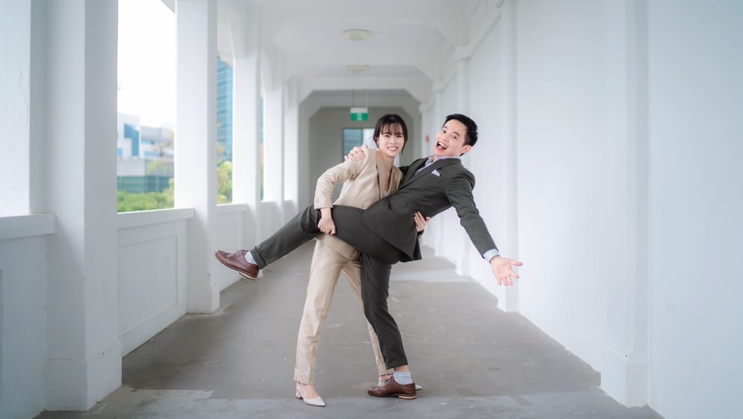 'It's just one day, but I'll always be with him': Bride attends wedding virtually after testing positive for Covid