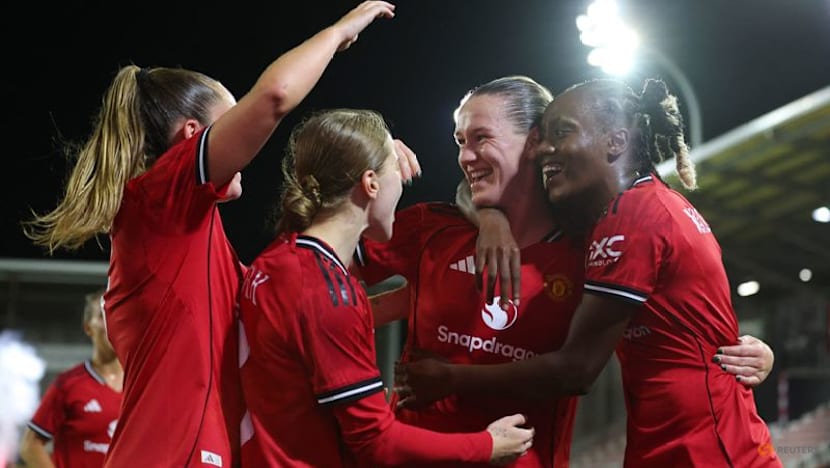 Terland treble sees Man United reach Women's Champions League for first time