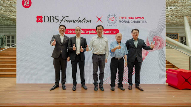 太和观慈善机构与星展基金会推出年长者微工作计划 助银发族寻找灵活工作机会