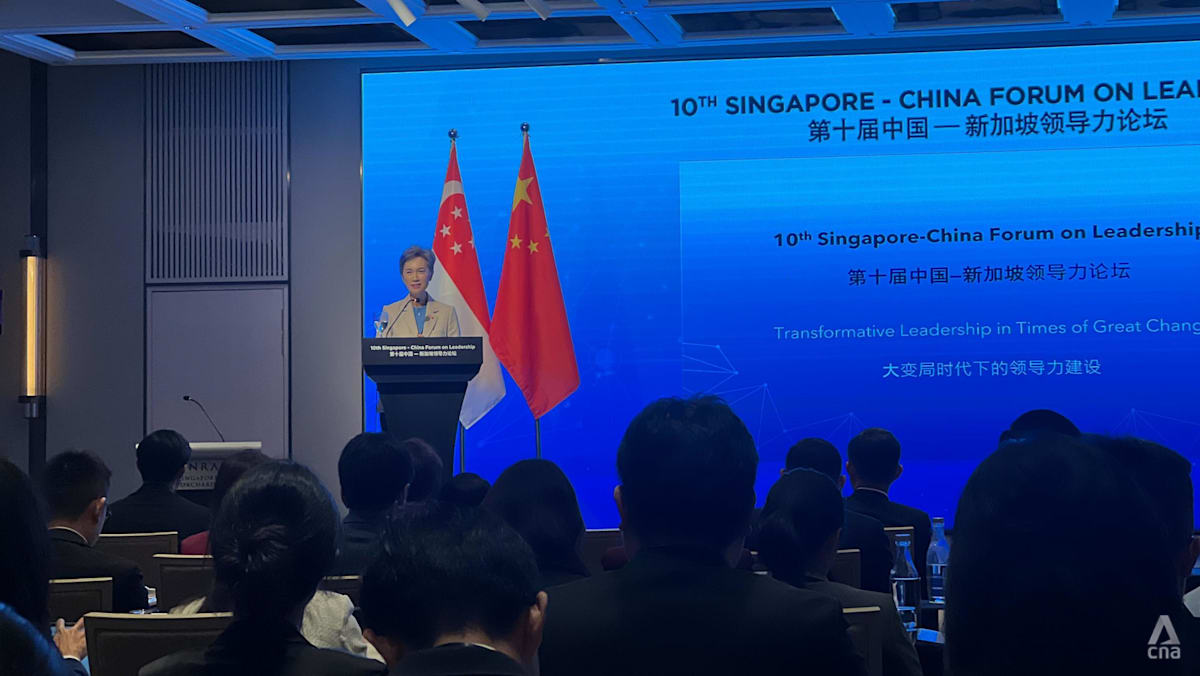 Singapore and China face common challenges, entering new phase of development: Josephine Teo