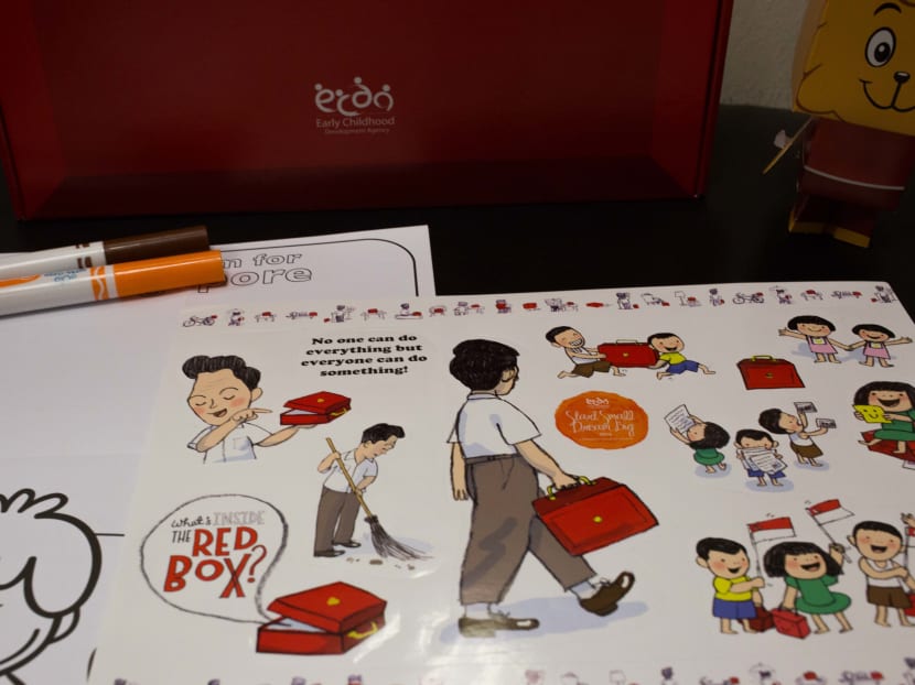 Lee Kuan Yew’s red box inspires children to dream big for Singapore - TODAY