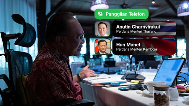 安华再介入调停泰柬边境冲突 但未能促成停火