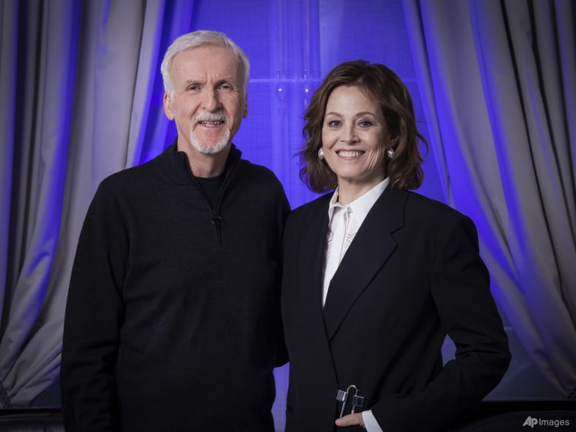Sigourney Weaver, James Cameron float on in Way Of Water