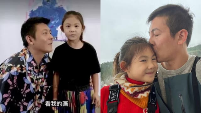 教女儿说华语　陈冠希发音被网友酸