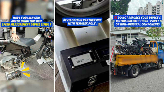 陆交局首次部署新的车速侦测器 取缔246起违规代步工具行为