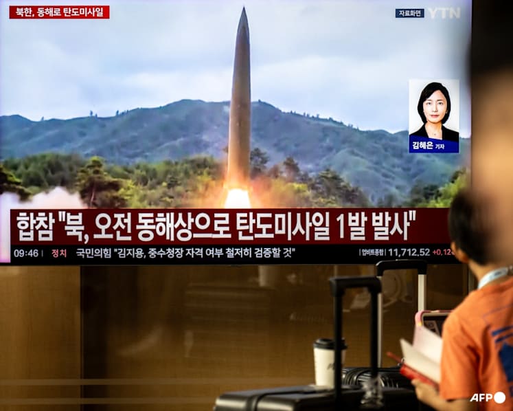 North Korea fires multiple ballistic missiles into Sea of Japan: Seoul