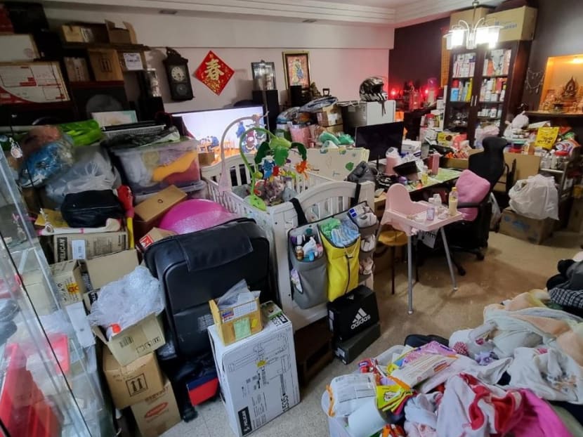This 4-Room Flat Is So Cluttered With Stuff, The Homeowners Forgot They Had Full-Length Windows At Home