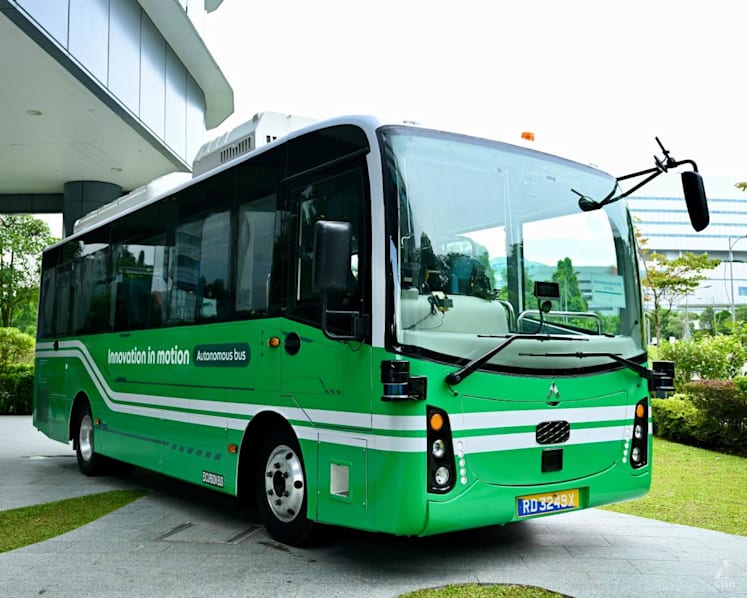 Grab launches autonomous shuttle bus for its employees between office and MRT station