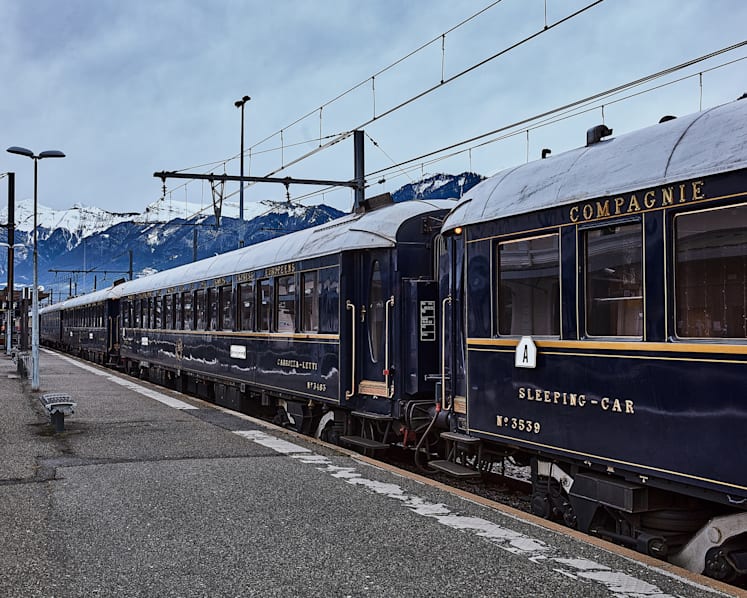 On board the legendary Venice Simplon-Orient-Express luxury train