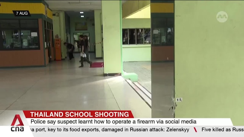 Thai school shooting suspect learnt how to operate firearm via social media: Police
