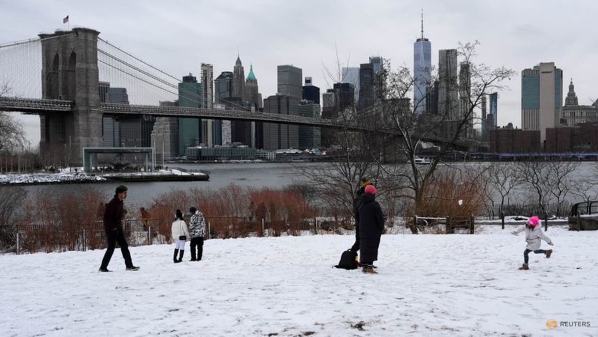 New York mayor orders citywide travel ban ahead of major storm