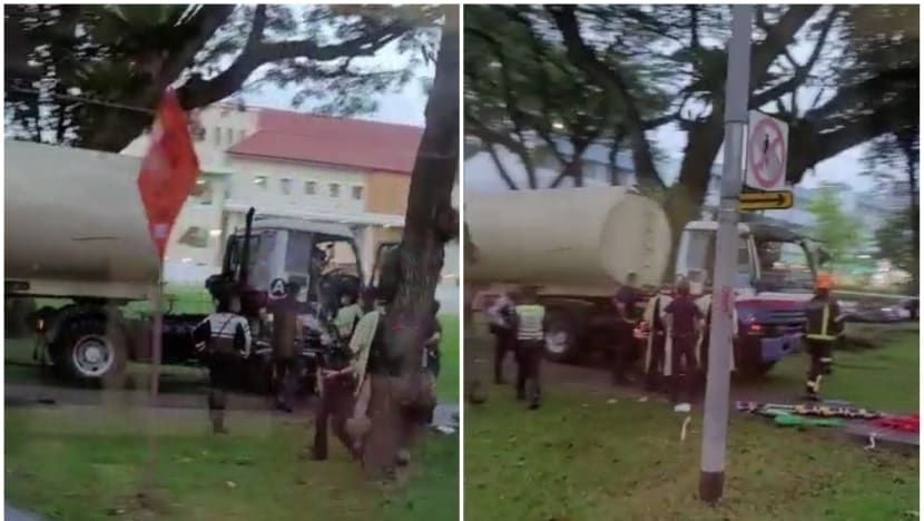 76-year-old tanker driver dies after accident along West Coast Road 76-year-old tanker driver dies after accident along West Coast Road