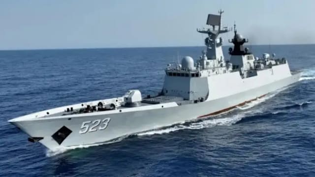 印尼：军舰返航途中将与中国举行联合演练