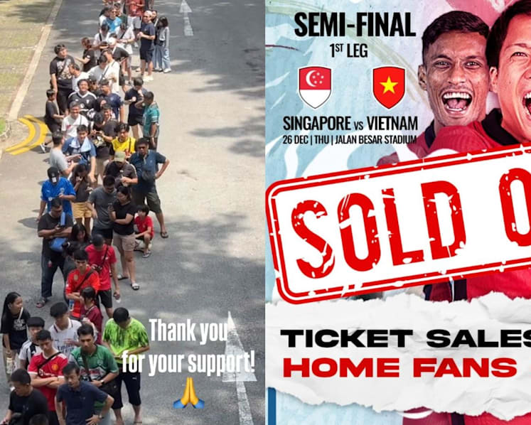 Tickets for Singapore-Vietnam ASEAN Championship semis sold out, FAS cautions against resellers