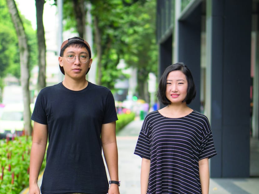 Local electronic duo .gif. Photo: Hon Jing Yi/TODAY
