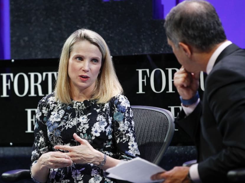 Marissa Mayer in 2015. Photo: AFP