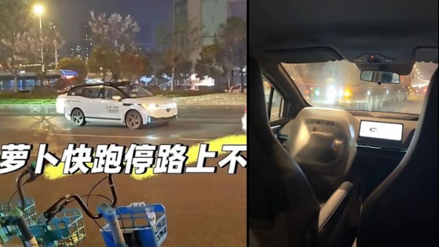 中国无人驾驶出租车集体停驶 乘客被困高架桥