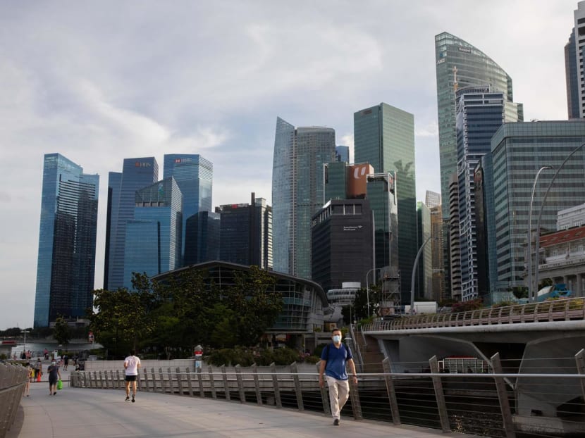 A view of Singapore's Central Business District.