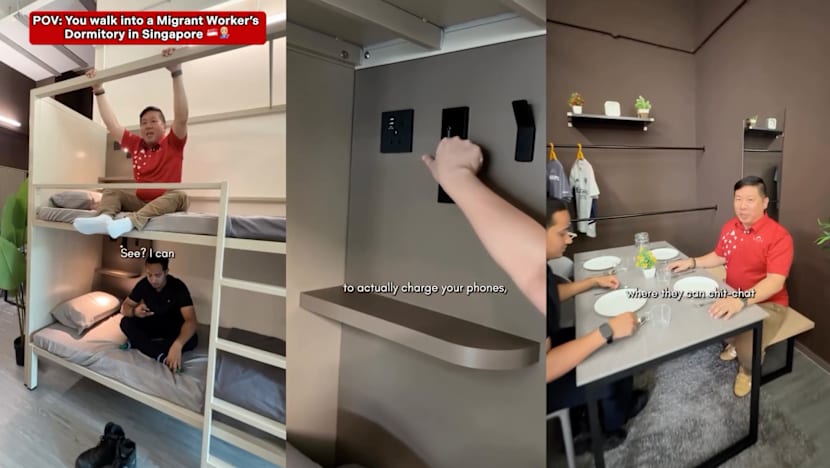 "[Bunk Beds] Better Than NS": S'poreans React To Newly-Furnished Migrant Workers' Domitories