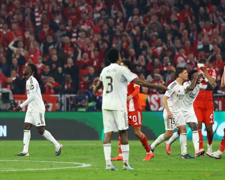 Bayern late late show sinks Real Madrid 6-4 in epic quarter-final