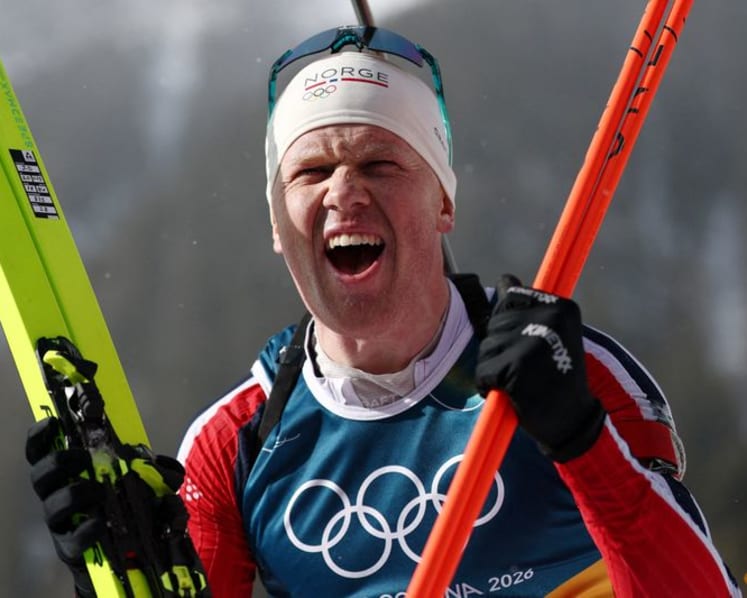 Biathlon-Delighted Dale-Skjevdal gets moment of redemption with mass start gold