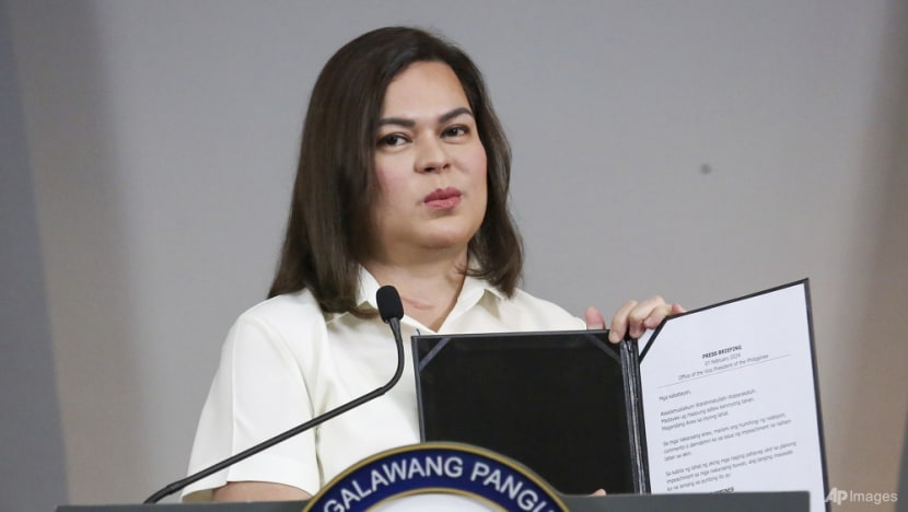 Philippine Vice President Duterte asks Supreme Court to void her impeachment and block Senate trial Philippine Vice President Duterte asks Supreme Court to void her impeachment and block Senate trial