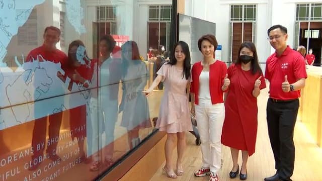 9万多人献祝语迎国庆 以数码地图方式呈现
