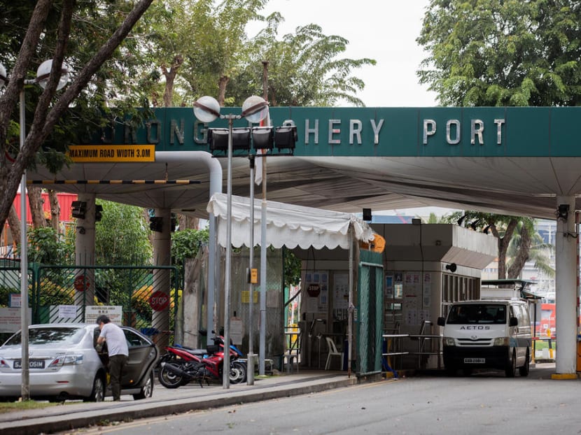 A view of an entrance to Jurong Fishery Port on July 19, 2021.