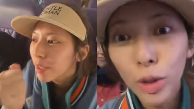 滞留中东多日，洪依嬣从战火边缘回家了