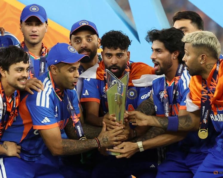 Rampant India complete T20 World Cup treble, NZ fall short again