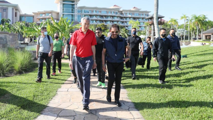 PM Lee, Brunei sultan discuss ways to grow bilateral collaboration PM Lee, Brunei sultan discuss ways to grow bilateral collaboration