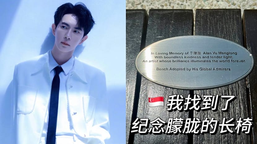 Yu Menglong Fans Paid $3K To Adopt A Bench At The Esplanade In Memory Of The Late Actor