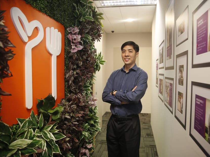 Co-founder Mr Jamie Lee said Lunch Actually is “probably the first company in the world” to use AI and blockchain when providing dating and relationship solutions. Photo: New York Times