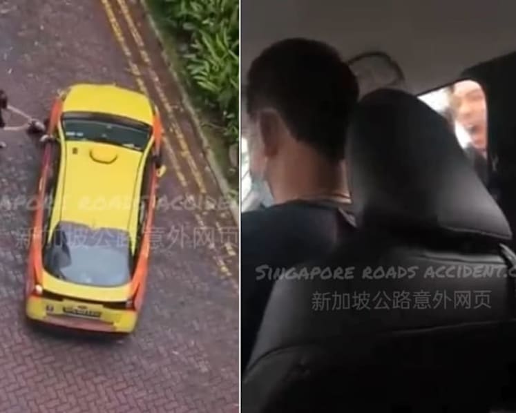 Food delivery rider gets 6 weeks' jail, fine for smashing taxi ferrying passengers including toddler