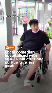 You heard him, don’t geh kiang  #8dayssg #8dayssglocalent #exercise #injury #sg 