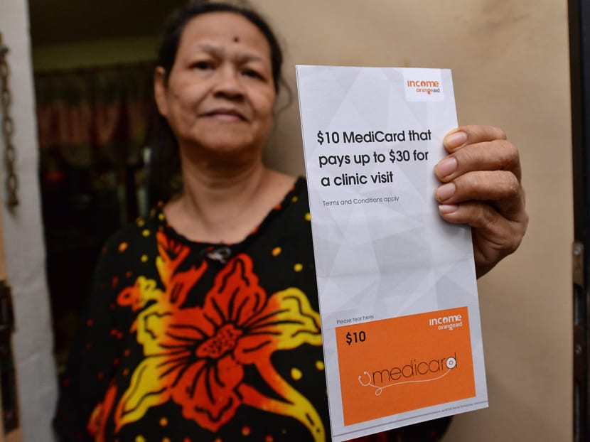 Mdm Pungot Binte Abu Bakar, a 64-year-old retiree, a recipient of the MediCard. Photo: Robin Choo