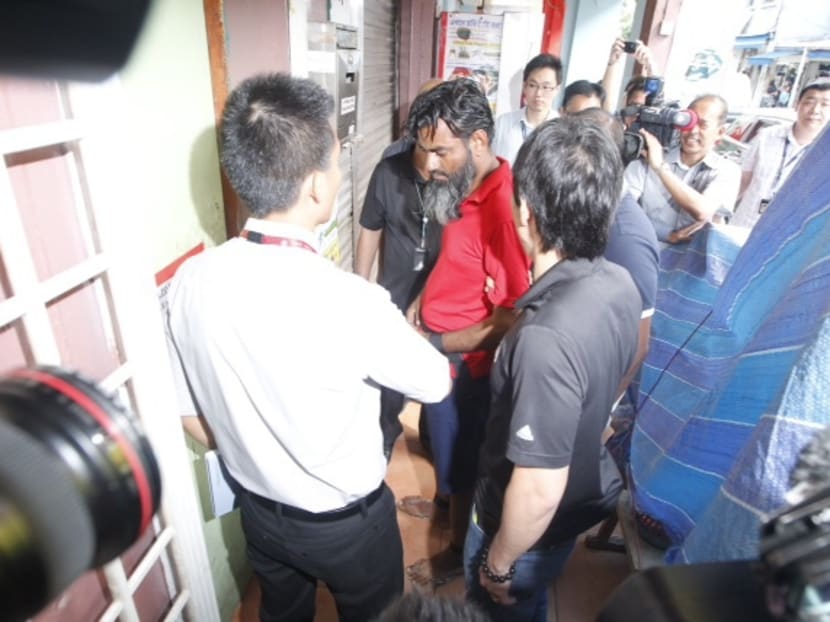 Legless body case: Murder suspects brought back to crime scene