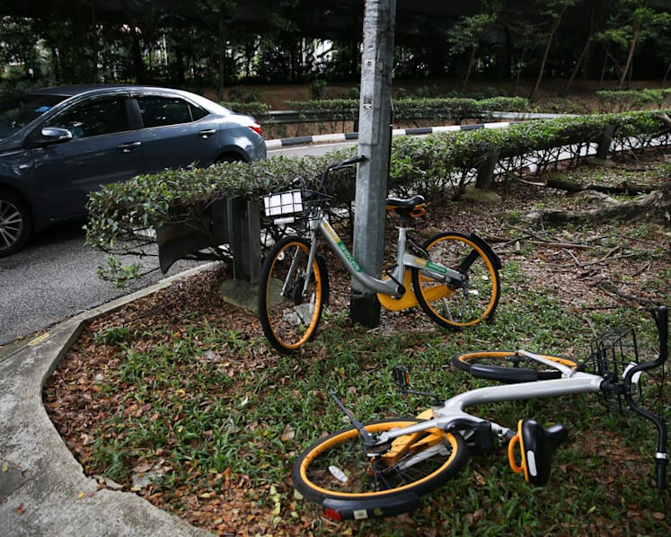 Some 35,000 oBikes have been removed, tracking of the remaining bicycles ‘challenging’: LTA