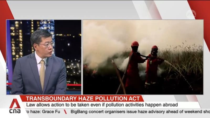 Assoc Prof Eugene Tan on enforcement under the Transboundary Haze Pollution Act