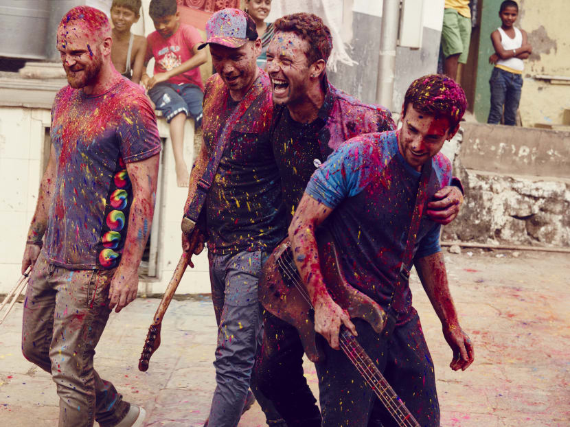 Unexpected things will happen while on tour, so "you just have to laugh and try to fix (it)," said Coldplay's Will Champion. Photo: Live Nation Lushington Unexpected things will happen while on tour, so "you just have to laugh and try to fix (it)," said Coldplay's Will Champion. Photo: Live Nation Lushington
