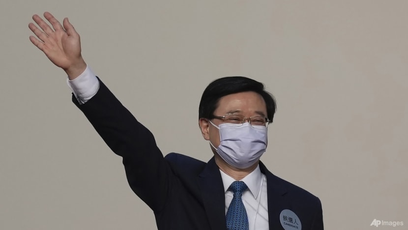 Xi hails 'new atmosphere' in Hong Kong, welcomes next leader John Lee Xi hails 'new atmosphere' in Hong Kong, welcomes next leader John Lee